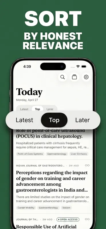 Folio: Daily Medical Journals screenshot 7 of 7