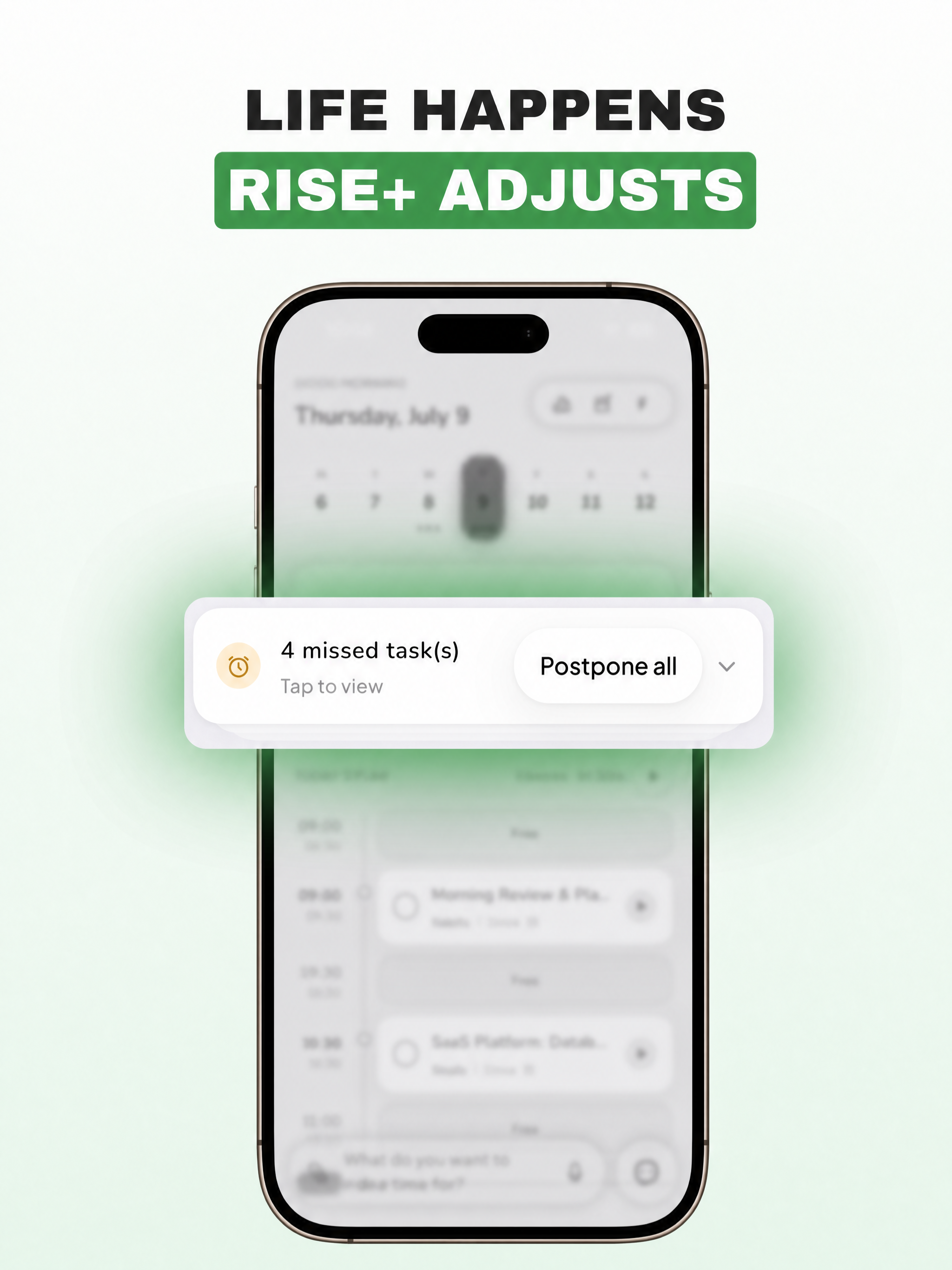 Rise+: AI Planner & Scheduler screenshot 11