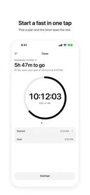 Fast Easy - Fasting Timer screenshot 1