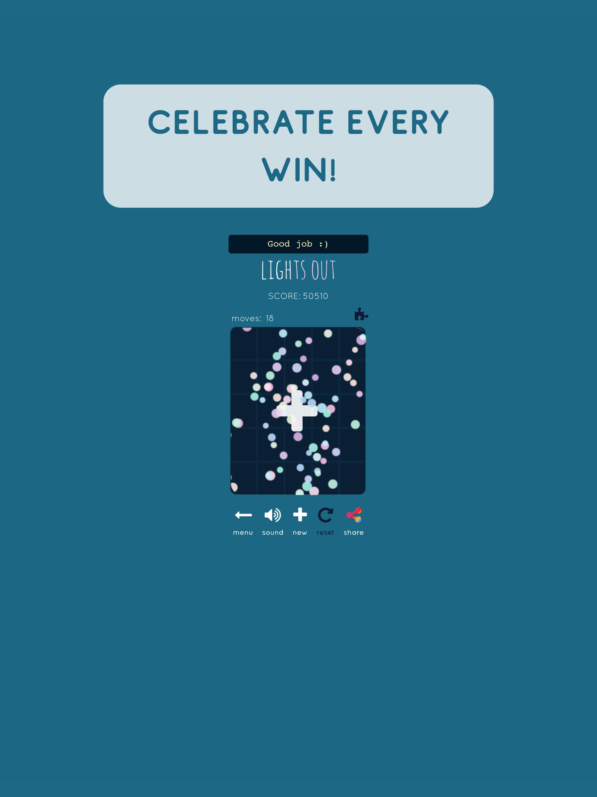 Lights Out - confetti screenshot 19