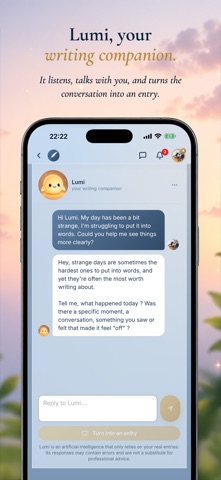 Diariste · Your Private Diary iPhone screenshot