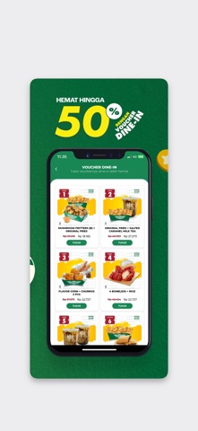 Wingstop Indonesia iPhone screenshot 3