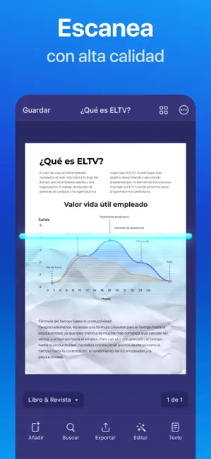 Scanner Pro: Escáner de PDF iPhone screenshot 1
