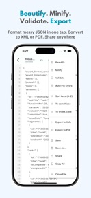 JSON View : Editor & Formatter screenshot