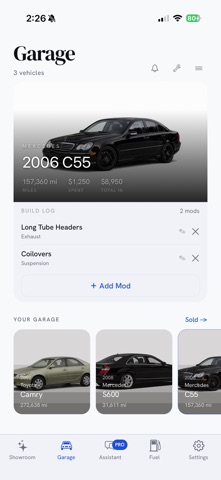 Garage: Vehicle Management screenshot