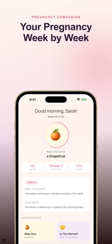 Pregnancy Tracker - Bloom Screenshot 1 of 5