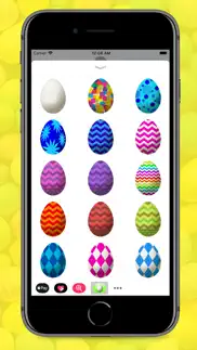 easter eggs fun stickers iphone screenshot 3