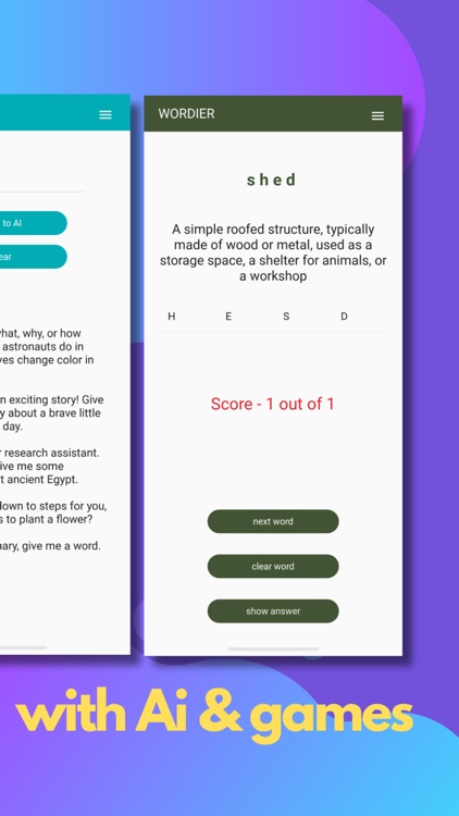 Wordier - vocabulary fun
