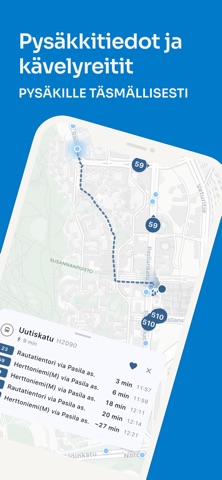 Dösät - Bussit kartalla screenshot