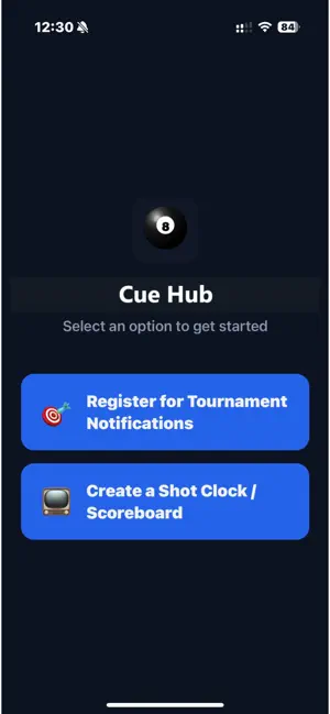 Cue Clock Pro screenshot 1
