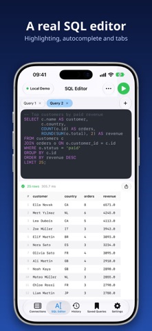 Master SQL - Database Manager Screenshot 2 of 5