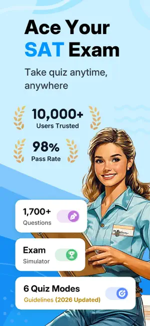 SAT® Prep 2026 | Pass Exam screenshot 1