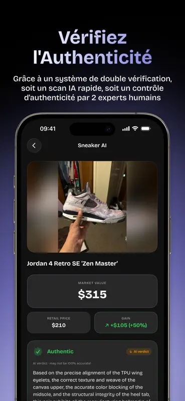 Sneaker AI: Scanner Chaussures screenshot 2 of 7