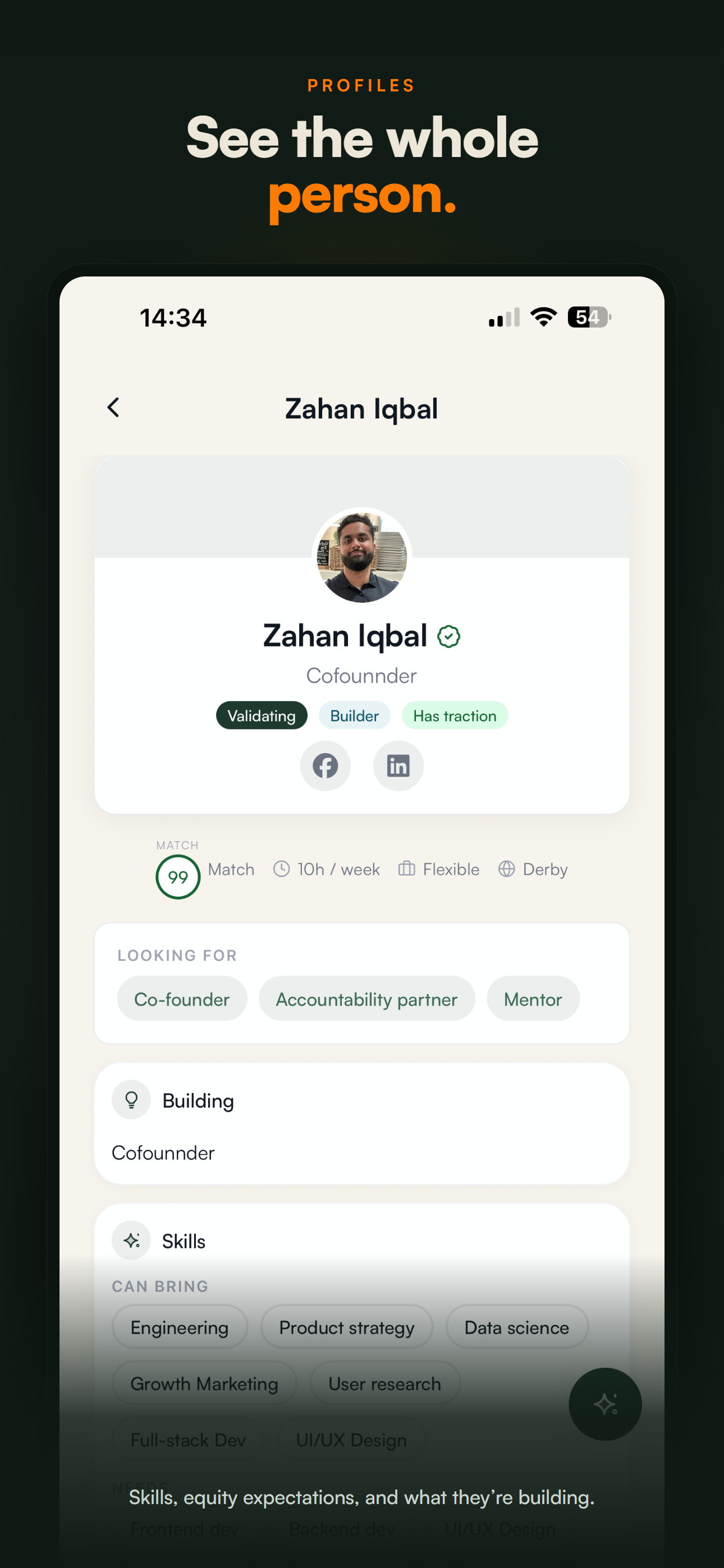 Cofounnder screenshot 4