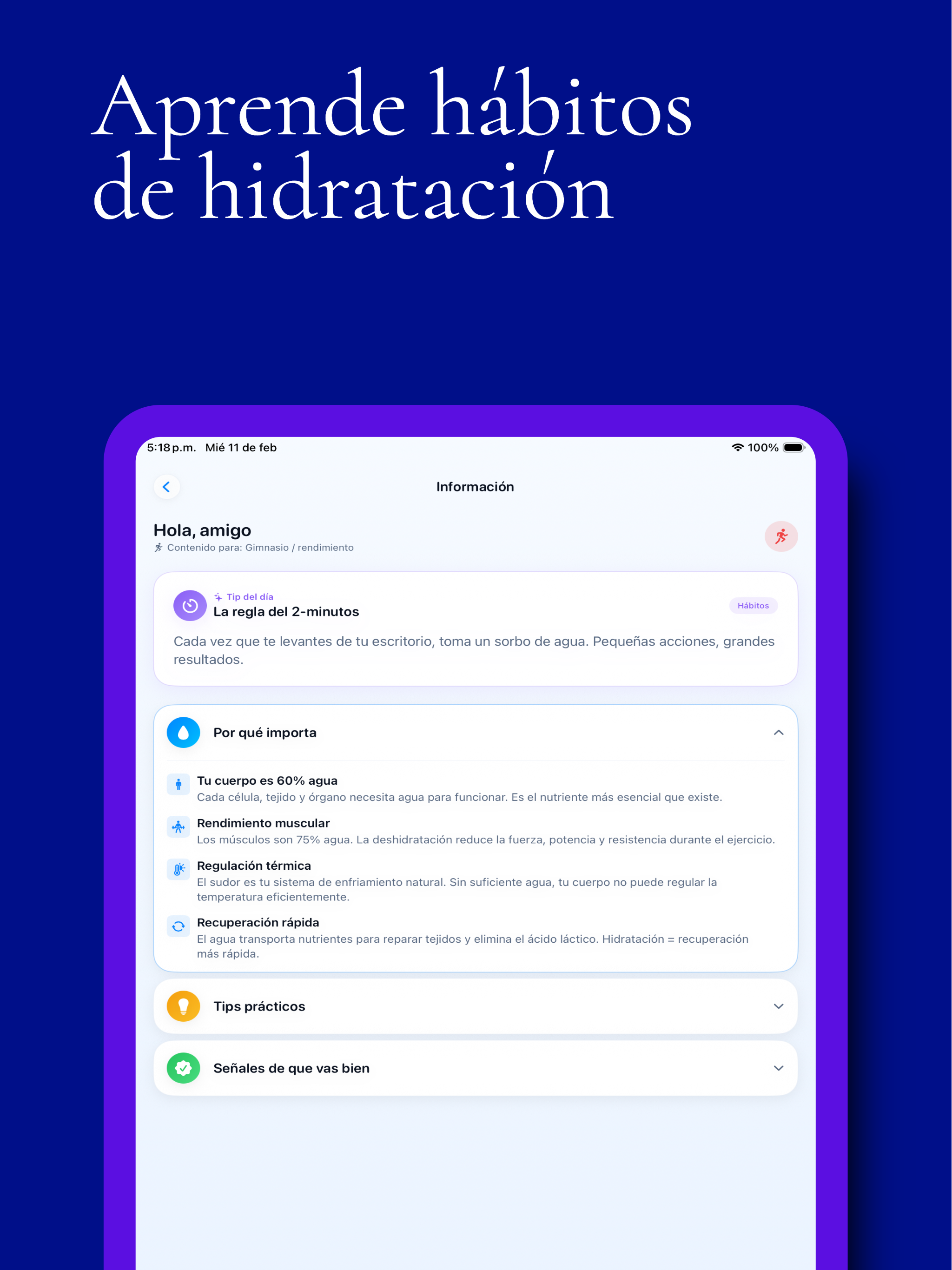 Gotita - Recordatorio de Agua