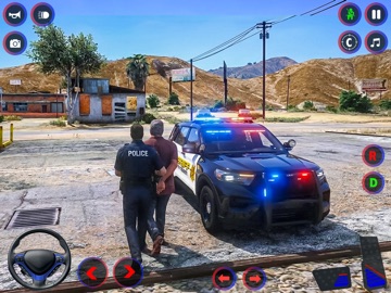 City Police Simulator: Cop Car iPad screenshot