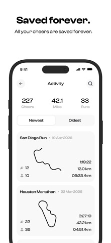 Cheer My Run screenshot