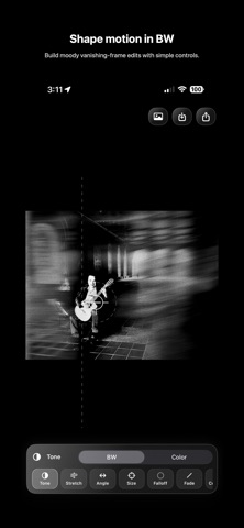 Vanishing Frame iPhone screenshot