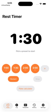 RackTimer Screenshot 1 of 1