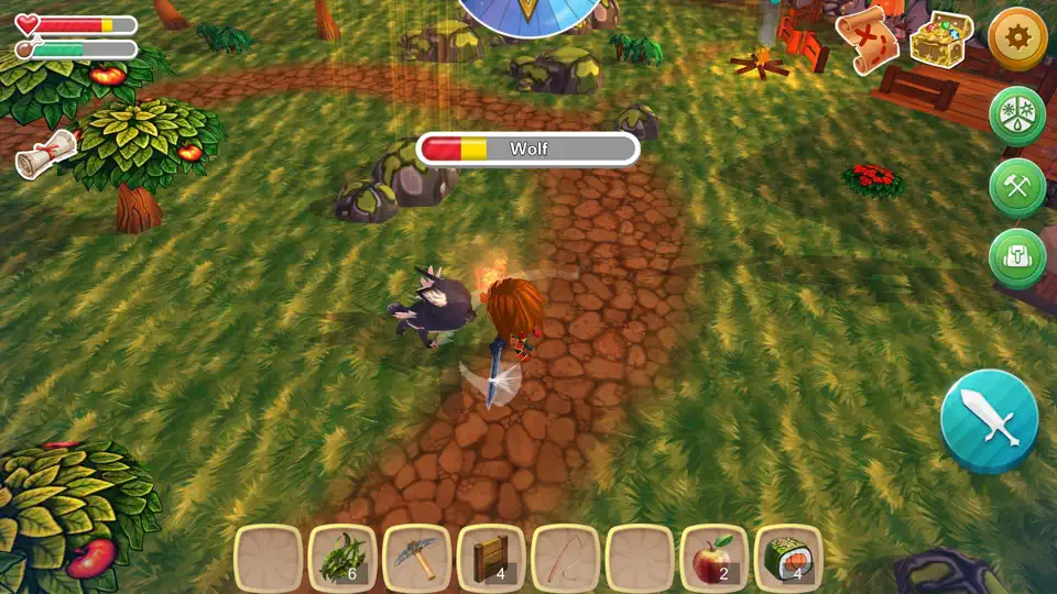 Скриншот CRAFTEROK™ Lords Of Survival 2 на iPhone 5