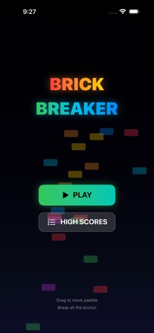 Brick Breaker App screenshot