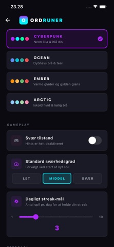Ordruner screenshot