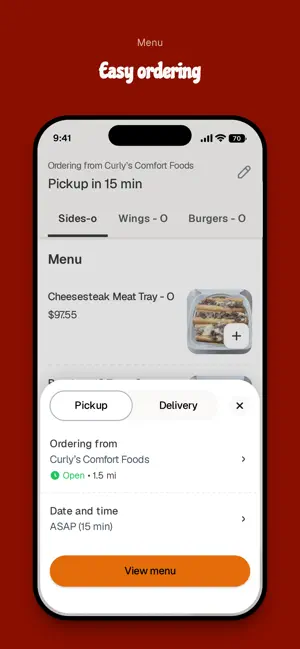 Curly's Comfort Foods screenshot 3