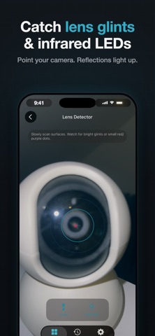 Faraday Hidden Camera Detector screenshot