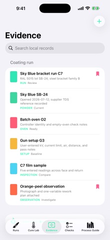 Coatdial: Powder Coat Lab screenshot