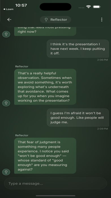 Loam Journal screenshot