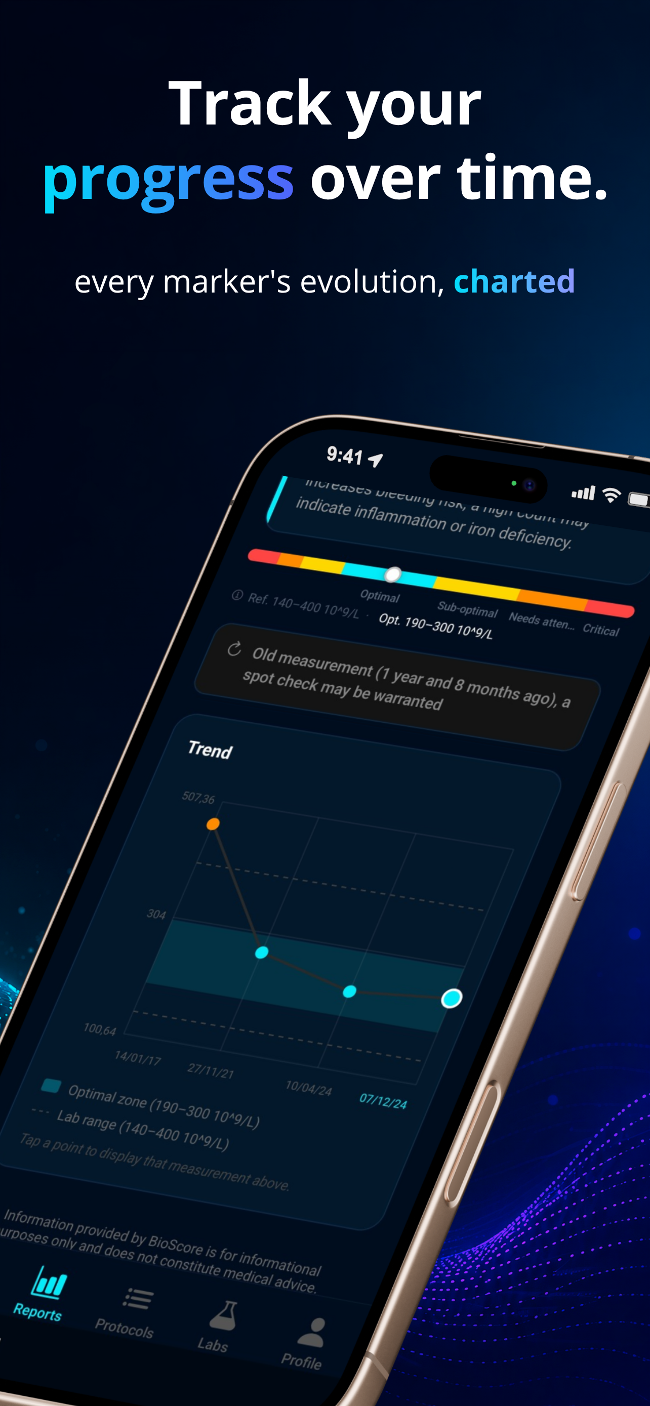 BioScore - Blood test analyzer screenshot 6