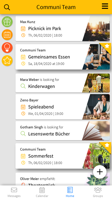 Communi Team Screenshot