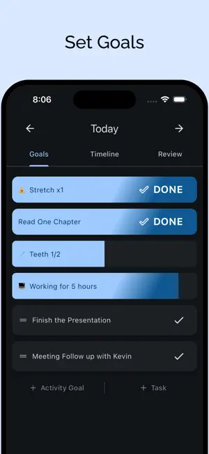 Sabzi: Track your Life. screenshot 2