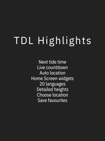 TDL Portugal Tides iPad screenshot
