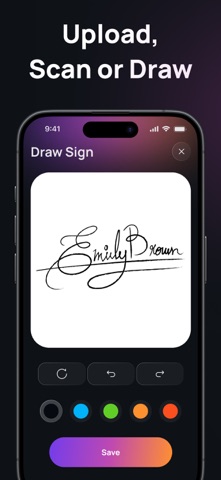 Sign AI - AI签名生成器 screenshot