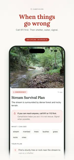 CampVision: AI Survival Guide screenshot 4