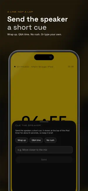 SpeakerTimer: Stage Clock screenshot 3