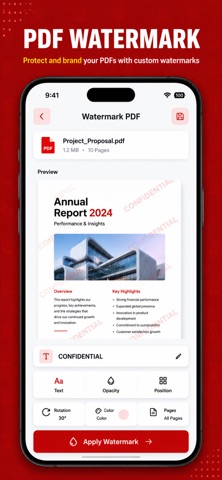 Merge PDF & Combine PDF Files Screenshot 6 of 10