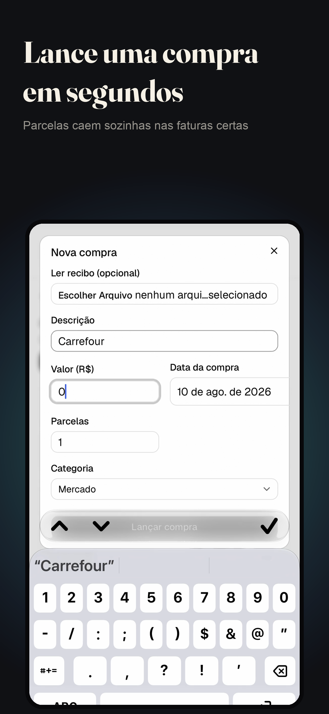 Finanças: Controle Financeiro screenshot 2