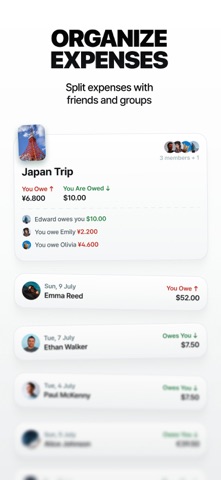 Splitink: Split Bill + Tracker screenshot