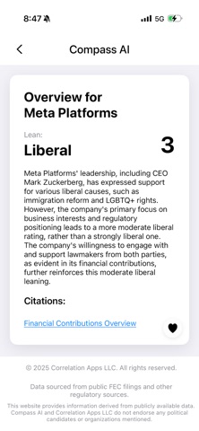 CompassAI - Brand Navigator iPhone screenshot