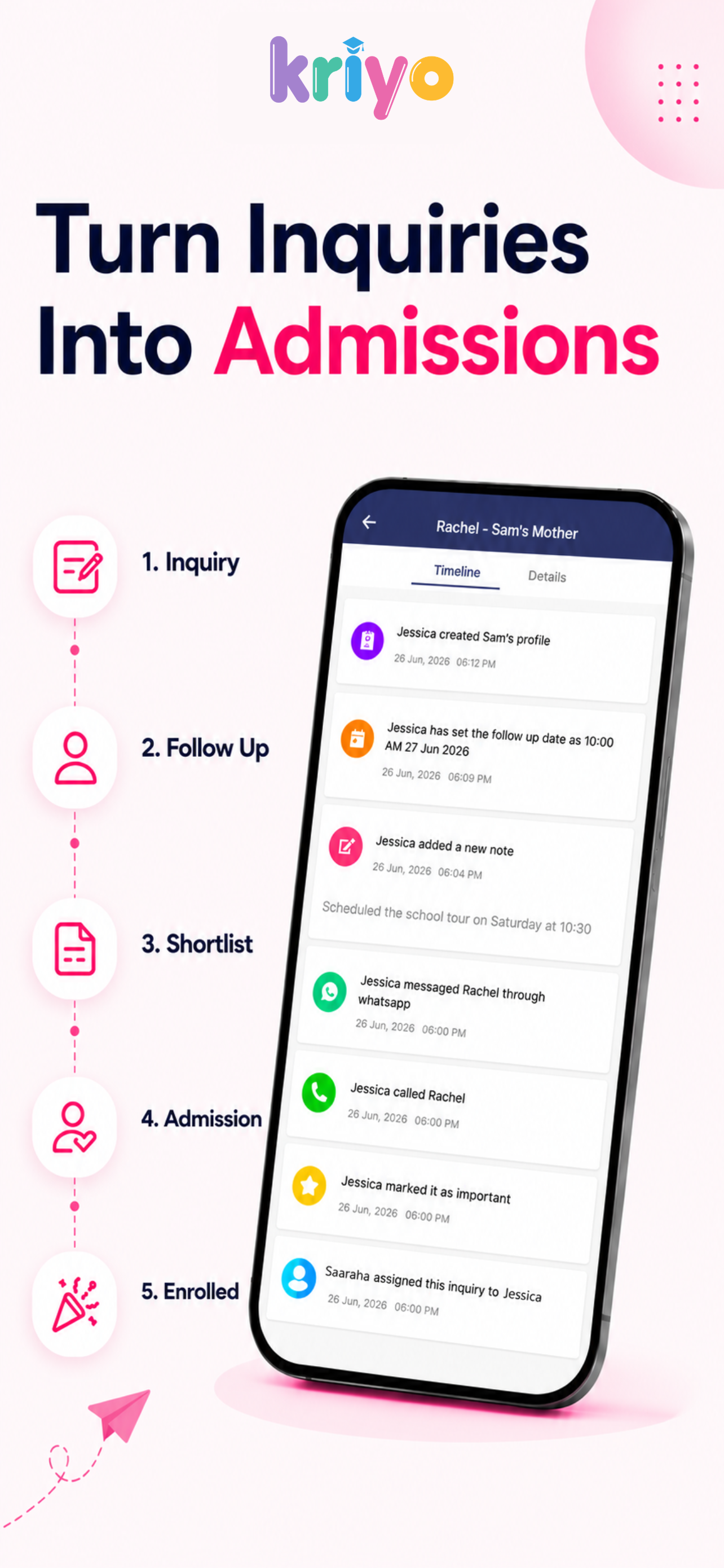 Kriyo: Preschool & Daycare App screenshot 4