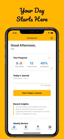 Daily 3 Journal Screenshot 1 of 4