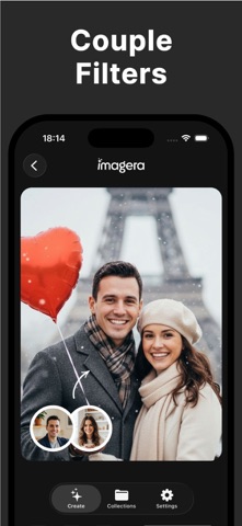 Imagera - AI Photo Generator iPhone screenshot
