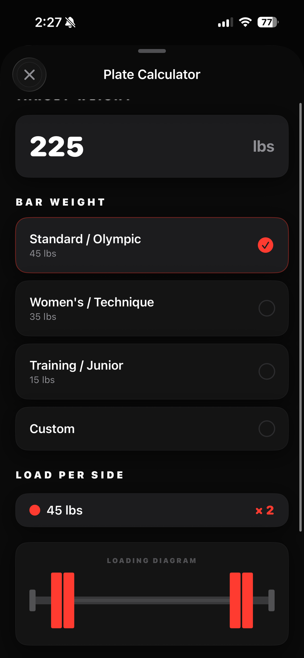 SetPR - Lift Tracker