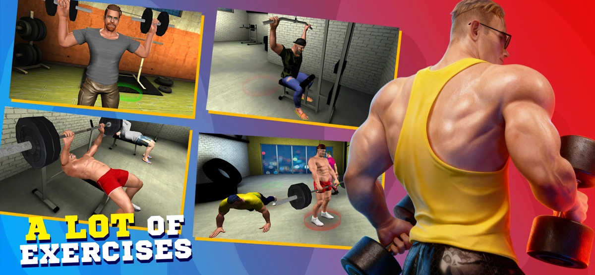 Fitness Gym Bodybuilding Pump screenshot 2