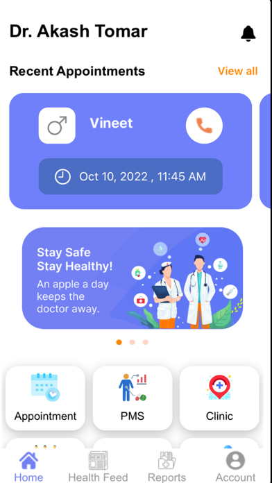 EMR/EHR, OPD & IPD from DR App Screenshot