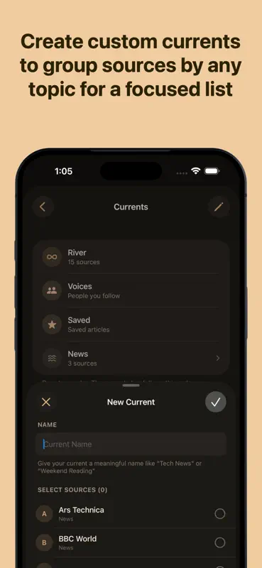 Current - RSS Feed Reader screenshot 6 of 8