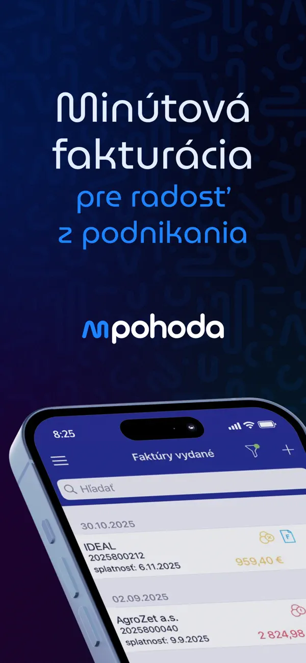 Screenshot #1 pour mPohoda SK: faktúry do minúty
