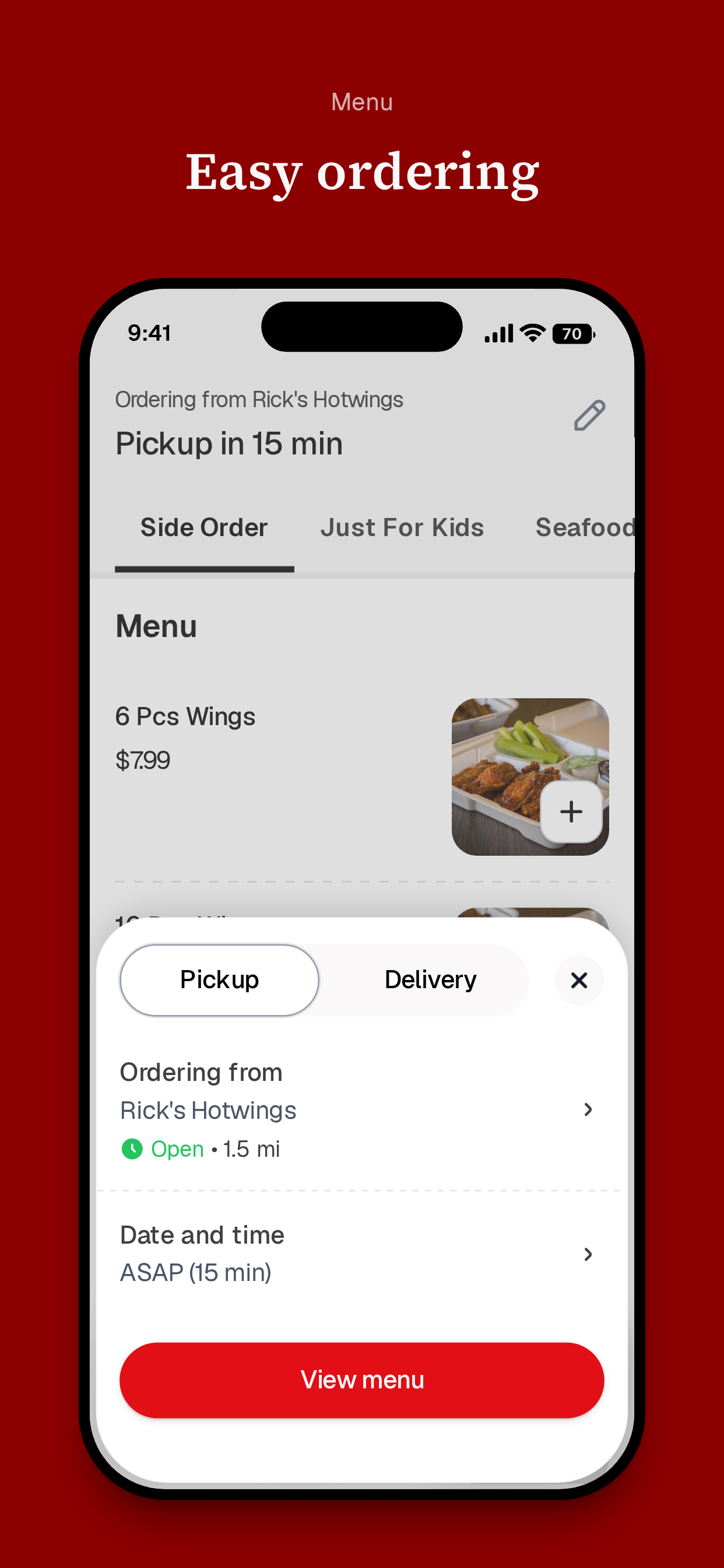 Rick's Hotwings screenshot 3